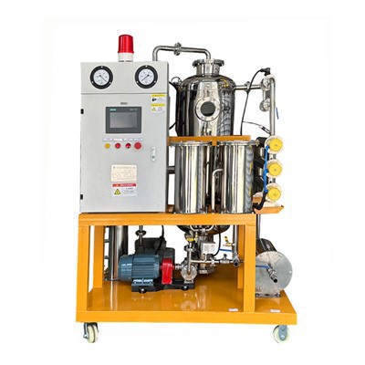 使用済み食用油フィルター機械